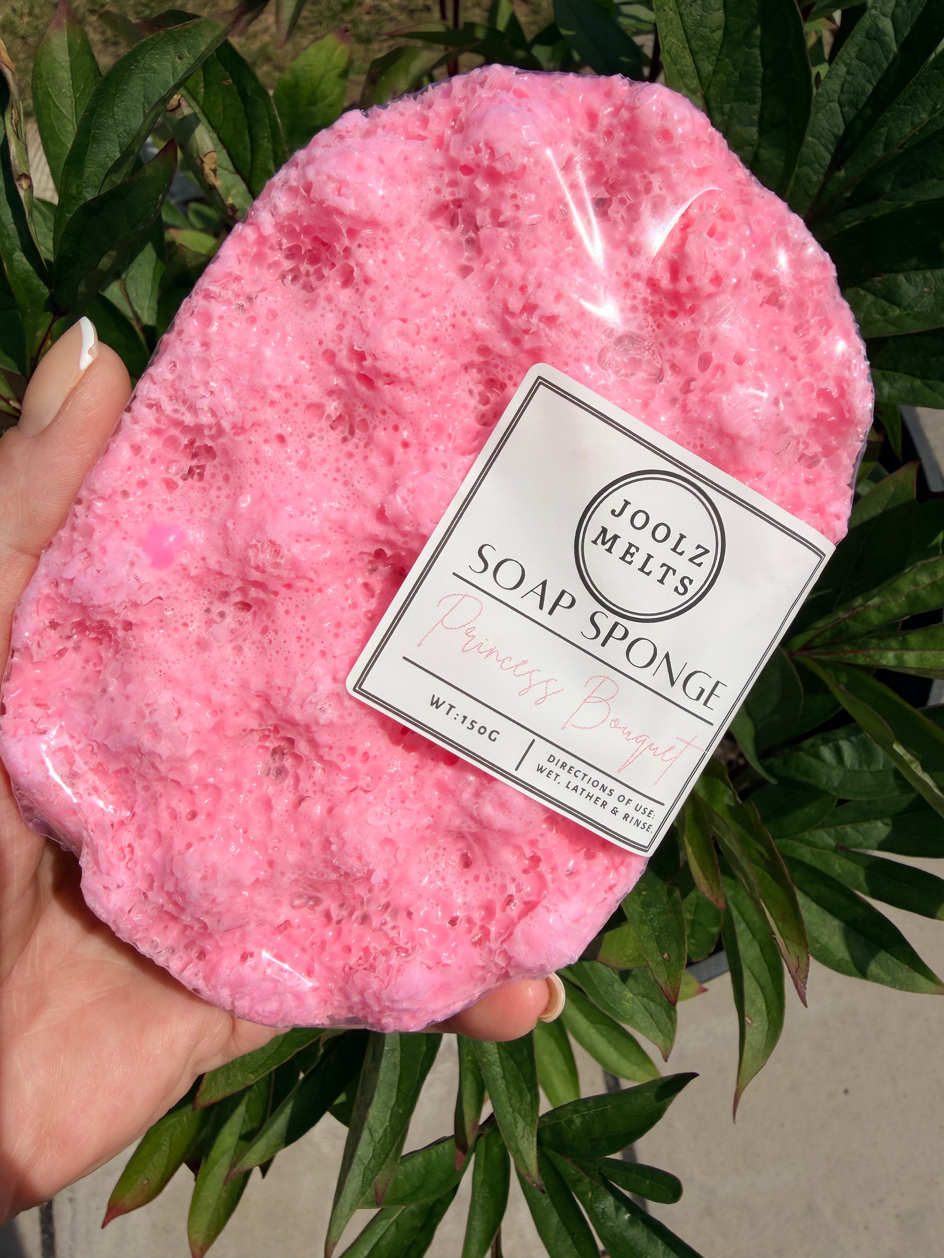 Exfoliating scented Soap Sponges