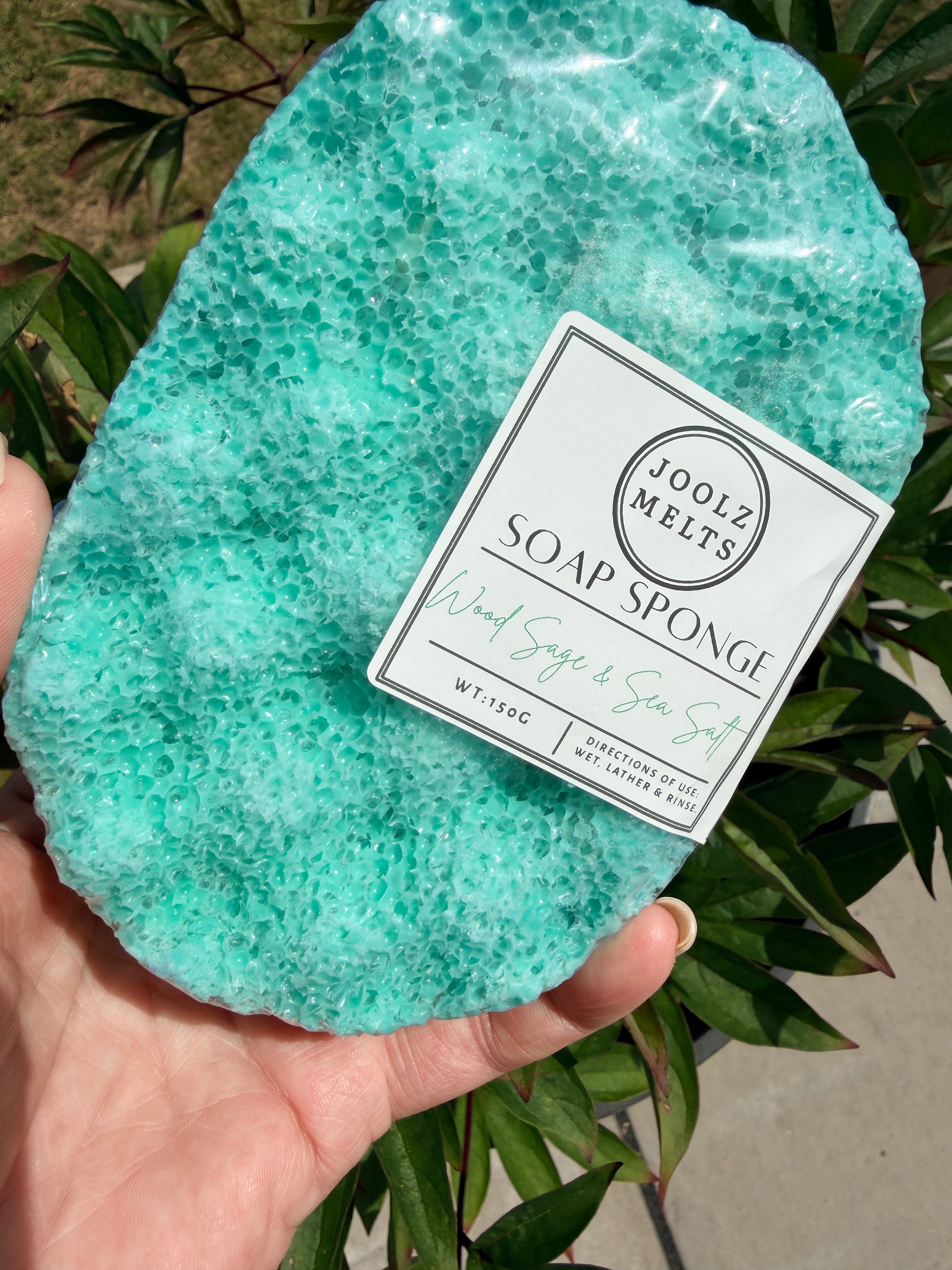Exfoliating scented Soap Sponges